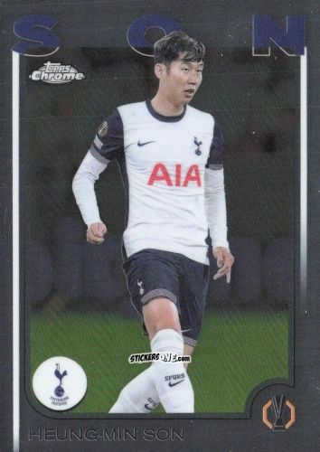 Sticker Heung-min Son - Chrome Uefa Club Competitions 2024-2025 n. 68 - Topps