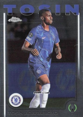 Figurina Tosin Adarabioyo - Chrome Uefa Club Competitions 2024-2025 n. 102 - Topps