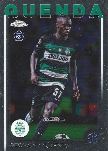 Cromo Geovany Quenda - Chrome Uefa Club Competitions 2024-2025 n. 108 - Topps