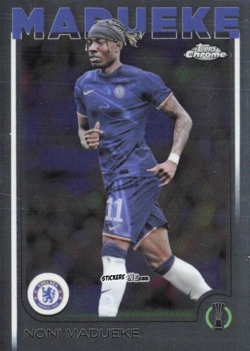 Sticker Noni Madueke - Chrome Uefa Club Competitions 2024-2025 n. 113 - Topps