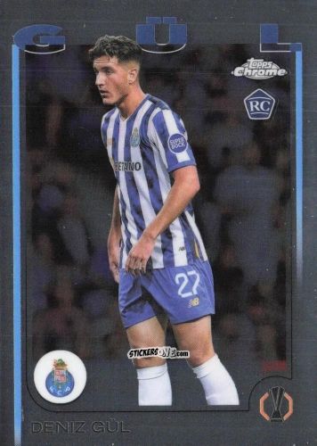 Cromo Deniz Gul - Chrome Uefa Club Competitions 2024-2025 n. 117 - Topps