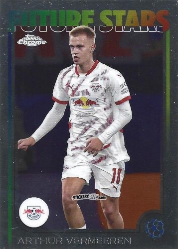 Sticker Arthur Vermeeren - Chrome Uefa Club Competitions 2024-2025 n. 135 - Topps