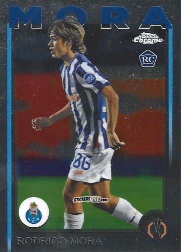 Cromo Rodrigo Mora - Chrome Uefa Club Competitions 2024-2025 n. 137 - Topps