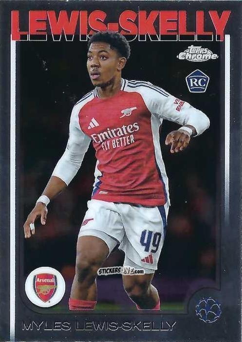 Cromo Myles Lewis-Skelly - Chrome Uefa Club Competitions 2024-2025 n. 154 - Topps