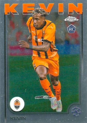 Figurina Kevin - Chrome Uefa Club Competitions 2024-2025 n. 157 - Topps