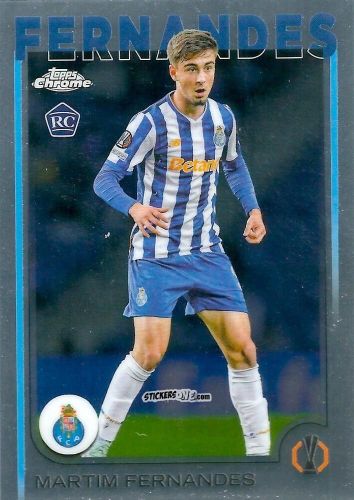 Cromo Martim Fernandes - Chrome Uefa Club Competitions 2024-2025 n. 187 - Topps