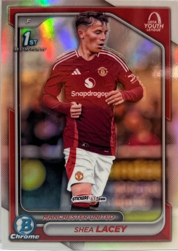 Figurina Shea Lacey - Chrome Uefa Club Competitions 2024-2025 n. BU-SL - Topps