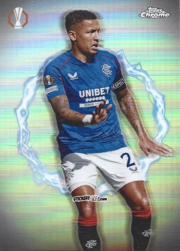Cromo James Tavernier - Chrome Uefa Club Competitions 2024-2025 n. CP-21 - Topps
