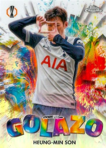 Sticker Heung-min Son - Chrome Uefa Club Competitions 2024-2025 n. GZ-1 - Topps
