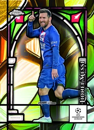 Cromo Lionel Messi - Chrome Uefa Club Competitions 2024-2025 n. G-6 - Topps
