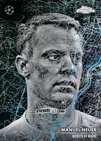 Cromo Manuel Neuer - Chrome Uefa Club Competitions 2024-2025 n. MN-1 - Topps
