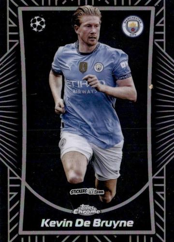 Cromo Kevin De Bruyne - Chrome Uefa Club Competitions 2024-2025 n. SE-1 - Topps
