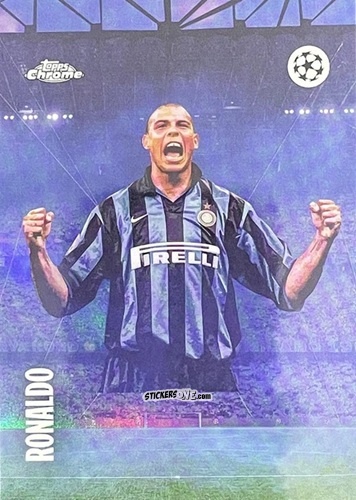 Figurina Ronaldo Luis Nazario - Chrome Uefa Club Competitions 2024-2025 n. TF-9 - Topps