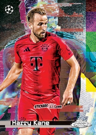 Sticker Harry Kane - Chrome Uefa Club Competitions 2024-2025 n. WN-10 - Topps