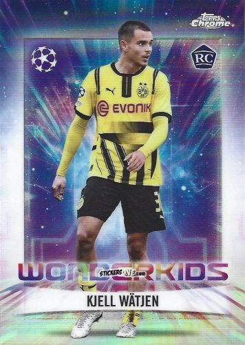 Cromo Kjell Watjen - Chrome Uefa Club Competitions 2024-2025 n. WK-11 - Topps