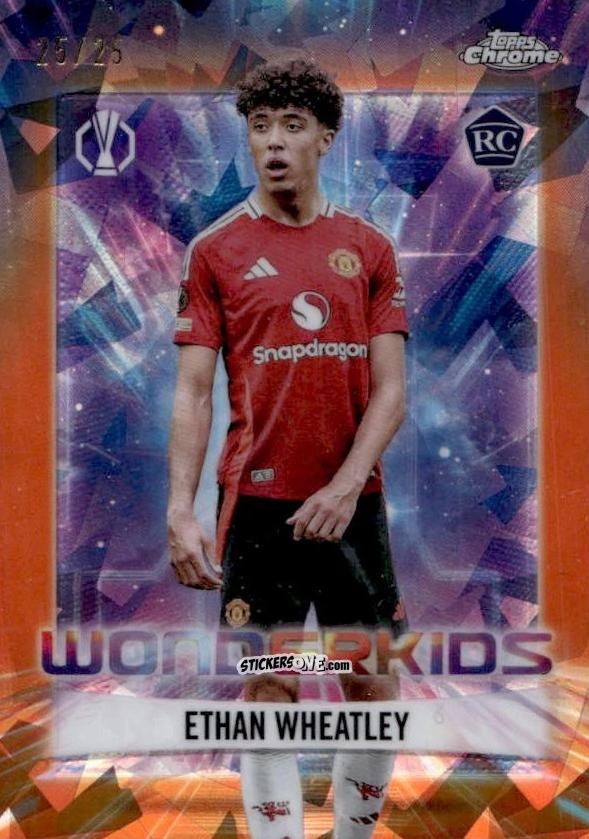 Cromo Ethan Wheatley - Chrome Uefa Club Competitions 2024-2025 n. WK-12 - Topps