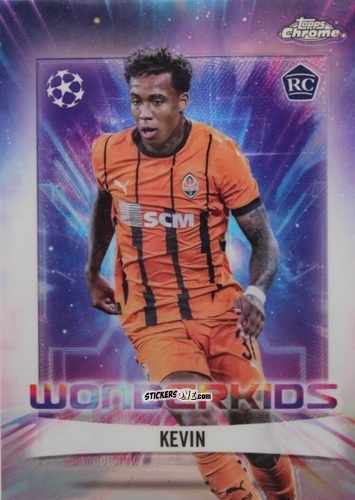 Figurina Kevin - Chrome Uefa Club Competitions 2024-2025 n. WK-20 - Topps