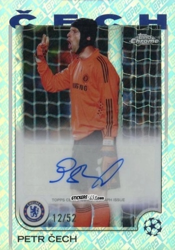 Cromo Petr Cech - Chrome Uefa Club Competitions 2024-2025 n. CA-PC - Topps