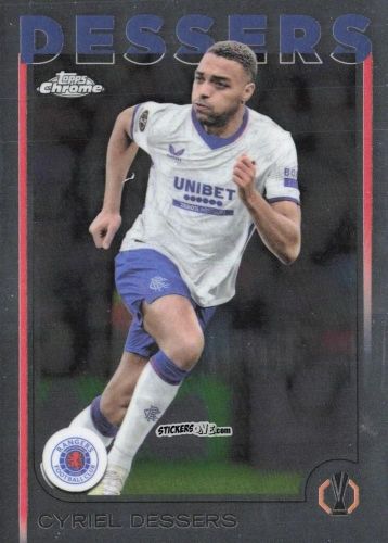 Cromo Cyriel Dessers - Chrome Uefa Club Competitions 2024-2025 n. 80 - Topps