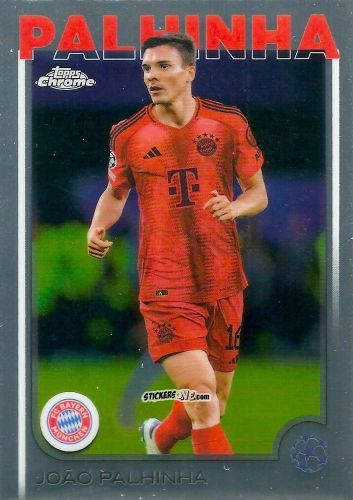 Figurina Joao Palhinha - Chrome Uefa Club Competitions 2024-2025 n. 98 - Topps