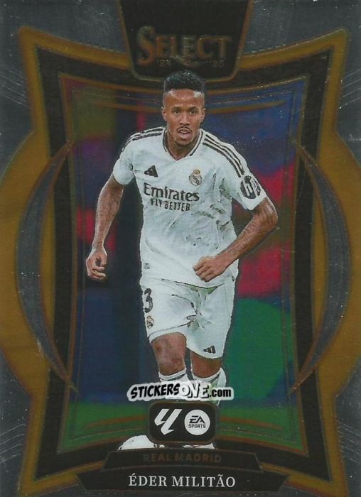 Figurina Eder Militao - Select LaLiga 2024-2025
 n. 17 - Panini