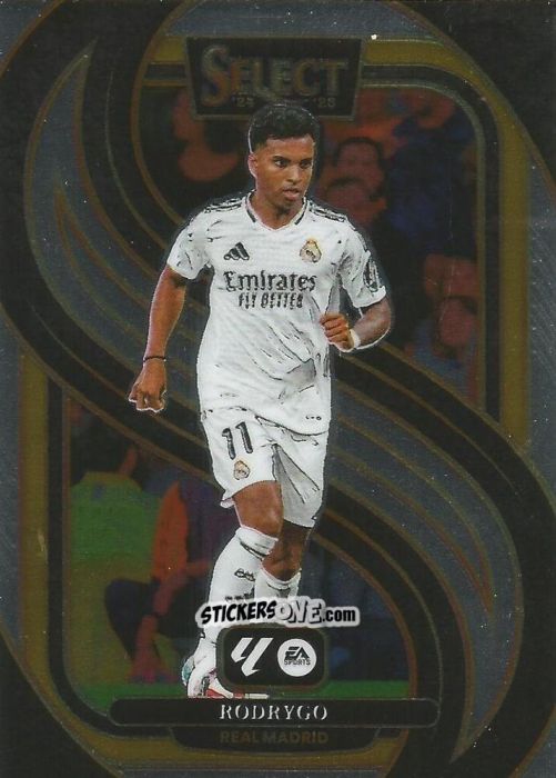 Figurina Rodrygo - Select LaLiga 2024-2025
 n. 115 - Panini