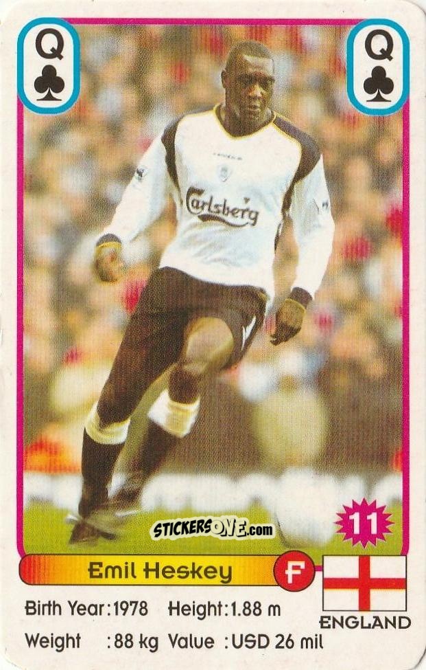 Figurina Emile Heskey - Football Stars New Season Blue Back
 n. 11 - Akas Akbalik
