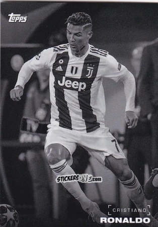 Figurina Cristiano Ronaldo - On-Demand UEFA Champions League Black and White 2019
 n. 1 - Topps