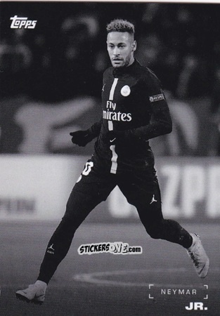 Figurina Neymar Jr - On-Demand UEFA Champions League Black and White 2019
 n. 4 - Topps
