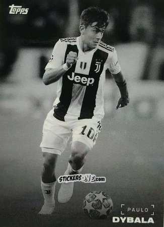 Cromo Paulo Dybala - On-Demand UEFA Champions League Black and White 2019
 n. 7 - Topps