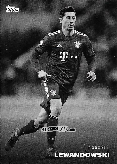 Sticker Robert Lewandowski - On-Demand UEFA Champions League Black and White 2019
 n. 9 - Topps