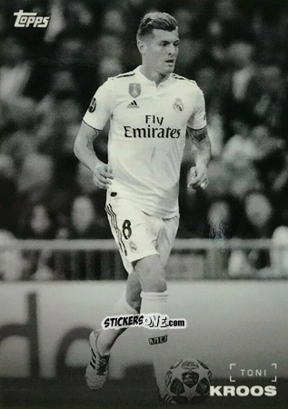 Sticker Toni Kroos - On-Demand UEFA Champions League Black and White 2019
 n. 16 - Topps