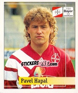 Figurina Pavel Hapal - German Football Bundesliga 1994-1995. Final phase n. 91 - Panini
