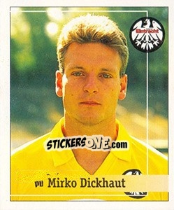 Figurina Mirko Dickhaut - German Football Bundesliga 1994-1995. Final phase n. 111 - Panini