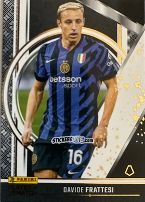 Cromo Davide Frattesi - Serie A Player of The Match 2024-2025
 n. 44 - Panini