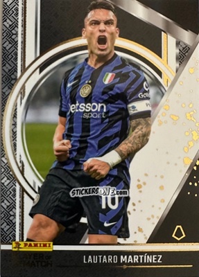 Figurina Lautaro Martínez - Serie A Player of The Match 2024-2025
 n. 45 - Panini