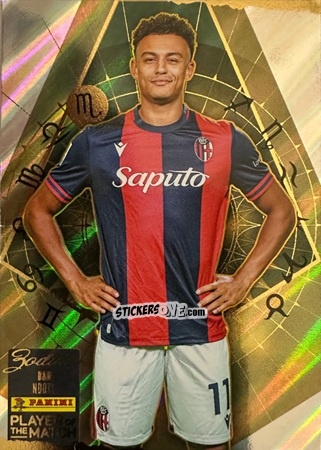 Figurina Dan Ndoye - Serie A Player of The Match 2024-2025
 n. 105 - Panini