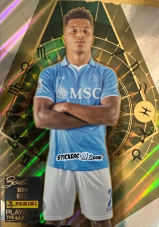 Figurina David Neres - Serie A Player of The Match 2024-2025
 n. 131 - Panini