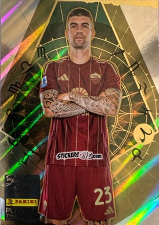 Sticker Gianluca Mancini - Serie A Player of The Match 2024-2025
 n. 135 - Panini