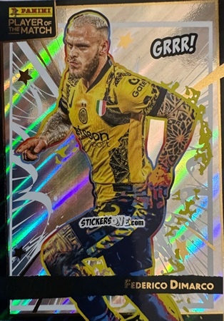 Sticker Federico Dimarco - Serie A Player of The Match 2024-2025
 n. 144 - Panini