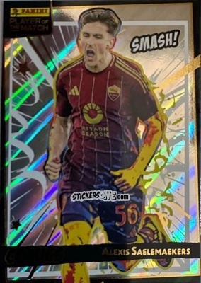 Cromo Alexis Saelemaekers - Serie A Player of The Match 2024-2025
 n. 156 - Panini