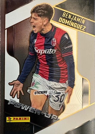 Sticker Benjamín Domínguez - Serie A Player of The Match 2024-2025
 n. 162 - Panini
