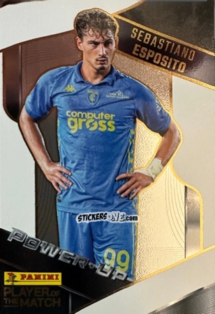 Sticker Sebastiano Esposito - Serie A Player of The Match 2024-2025
 n. 165 - Panini