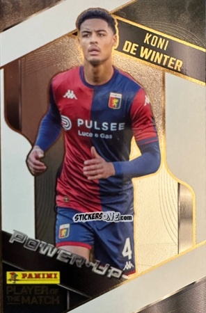 Cromo Koni De Winter - Serie A Player of The Match 2024-2025
 n. 167 - Panini