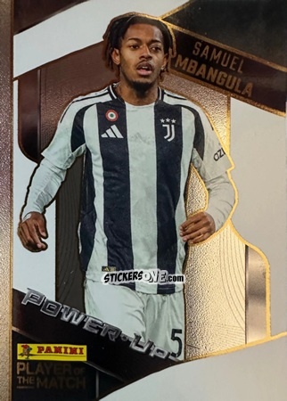Figurina Samuel Mbangula - Serie A Player of The Match 2024-2025
 n. 170 - Panini