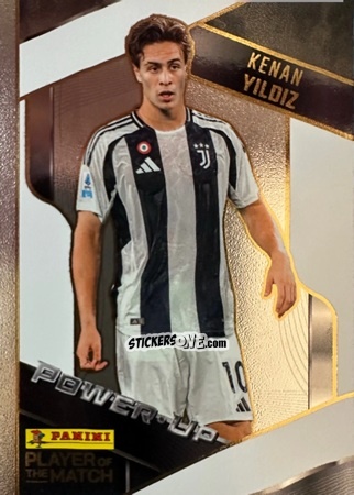 Cromo Kenan Yildiz - Serie A Player of The Match 2024-2025
 n. 171 - Panini