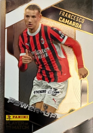 Figurina Francesco Camarda - Serie A Player of The Match 2024-2025
 n. 173 - Panini