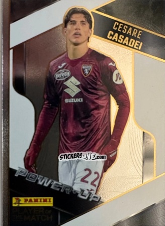 Sticker Cesare Casadei - Serie A Player of The Match 2024-2025
 n. 178 - Panini