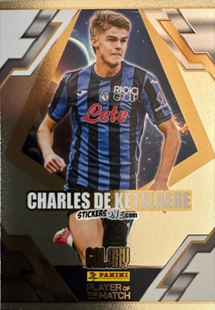 Cromo Charles De Ketelaere - Serie A Player of The Match 2024-2025
 n. 181 - Panini
