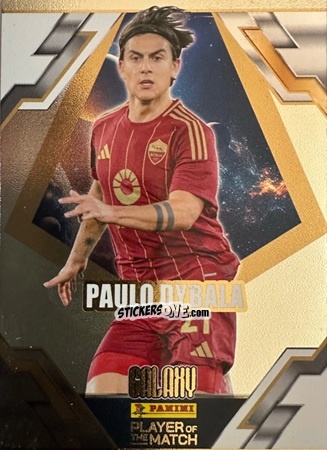 Cromo Paulo Dybala - Serie A Player of The Match 2024-2025
 n. 190 - Panini